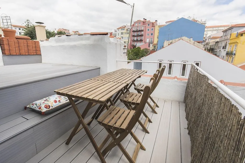 Lovelystay Rooftop Duplex In Sao Bento Lisbon