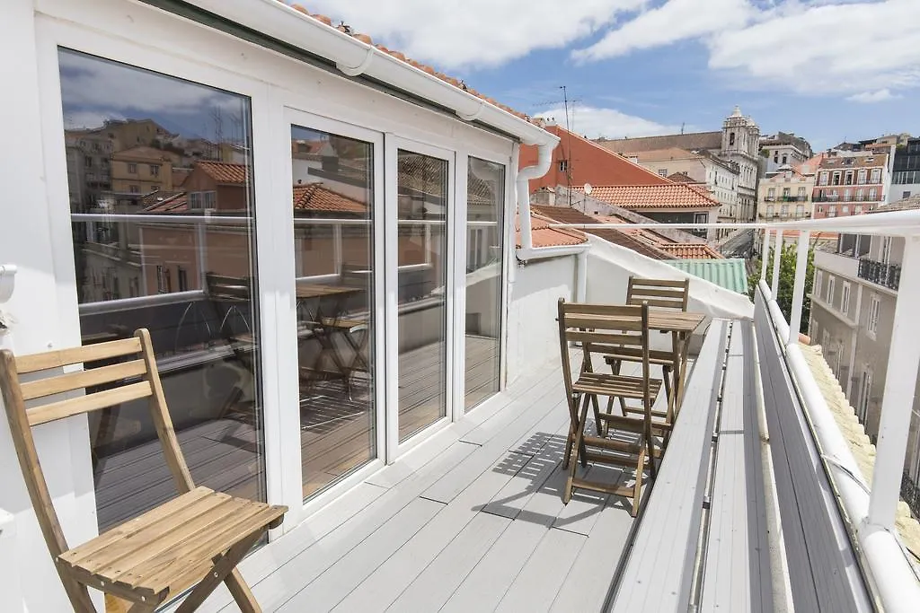 Lovelystay Rooftop Duplex In Sao Bento Lisbon Portugal